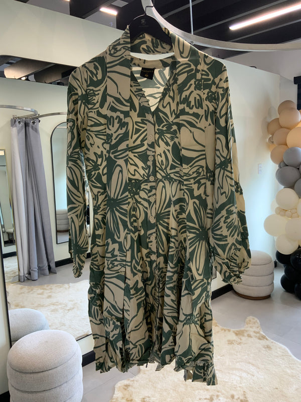 Palm Muse Dress