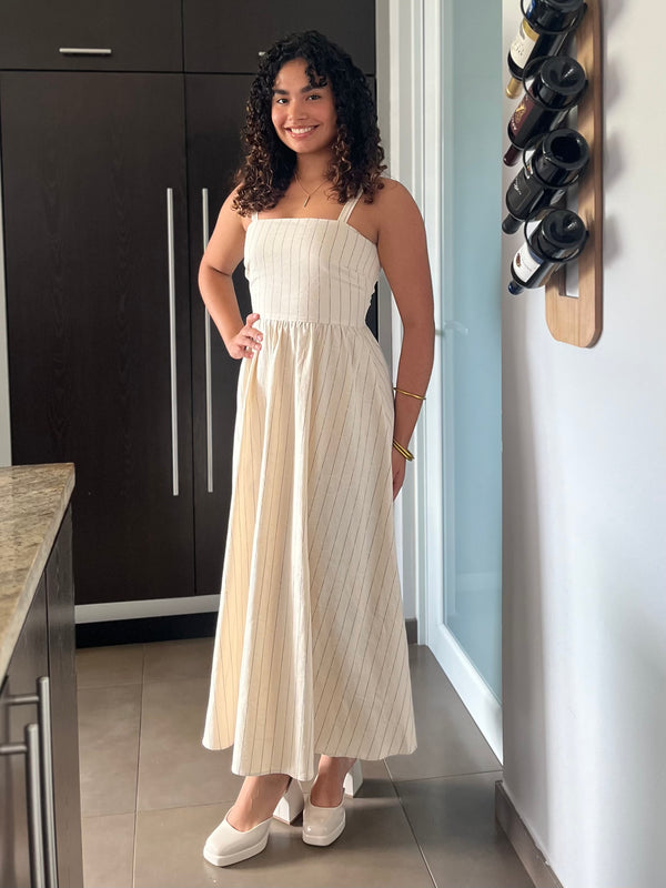 Sandline Striped Maxi Dress