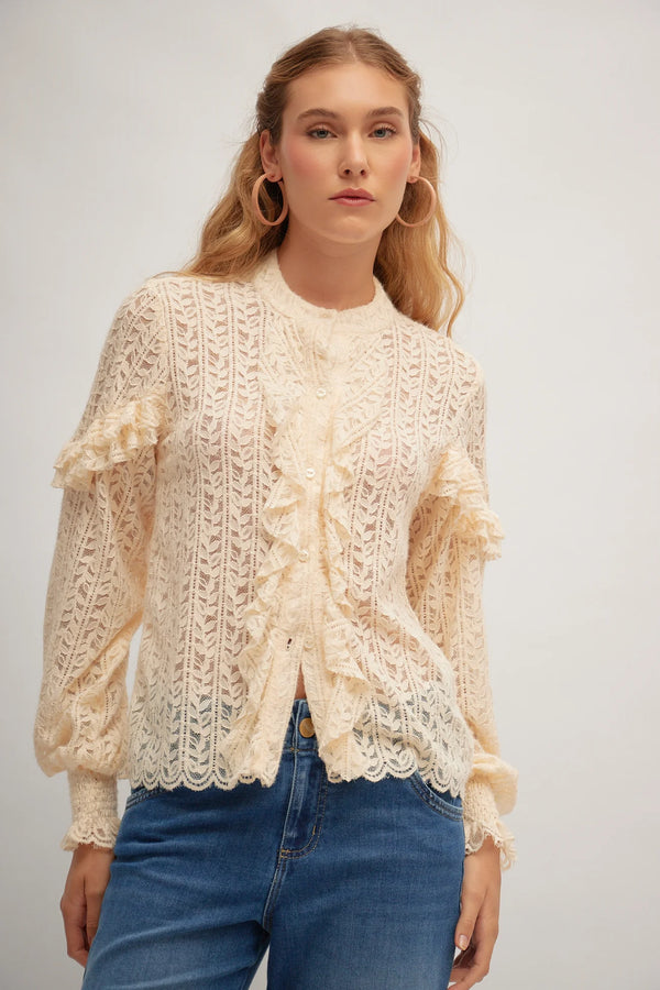 Riviera Lace Blouse