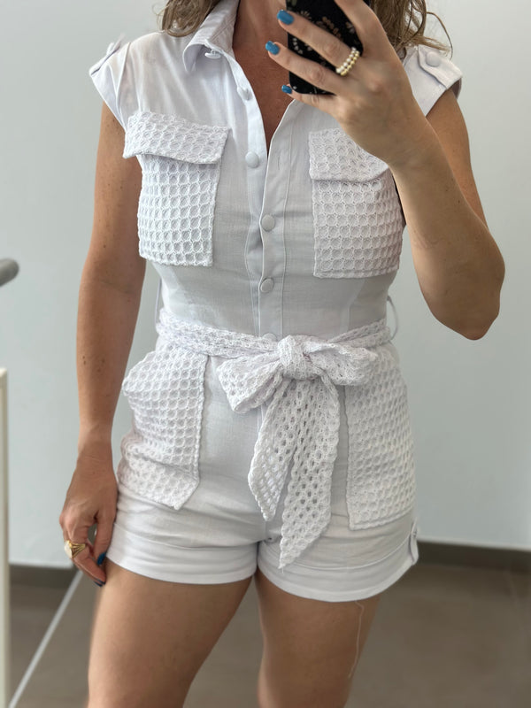 Urban Lace Utility Romper