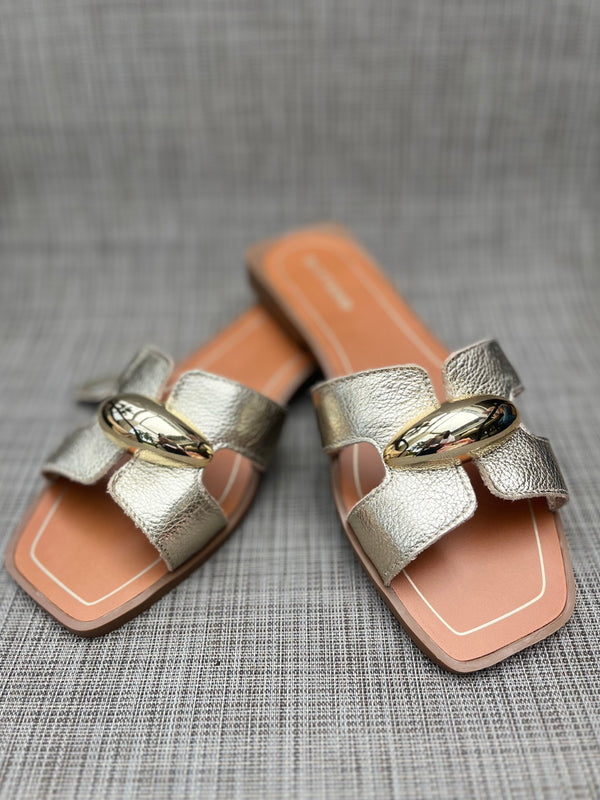 Botfisher Metal Sandals