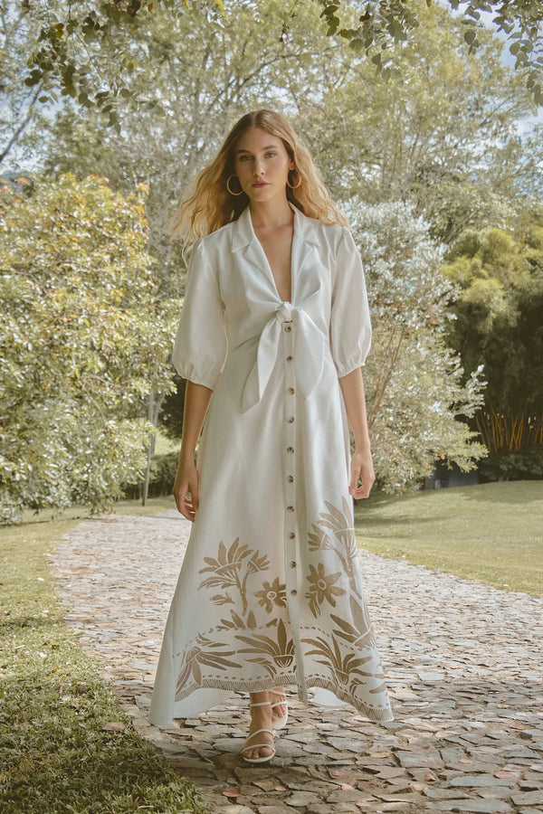 Ivory Garden Dress