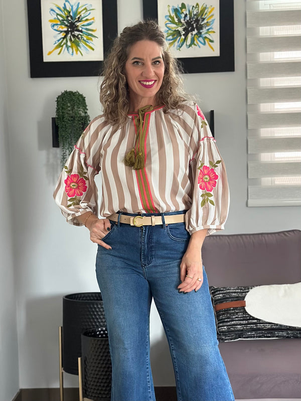 Veronique Boho Blouse NEW