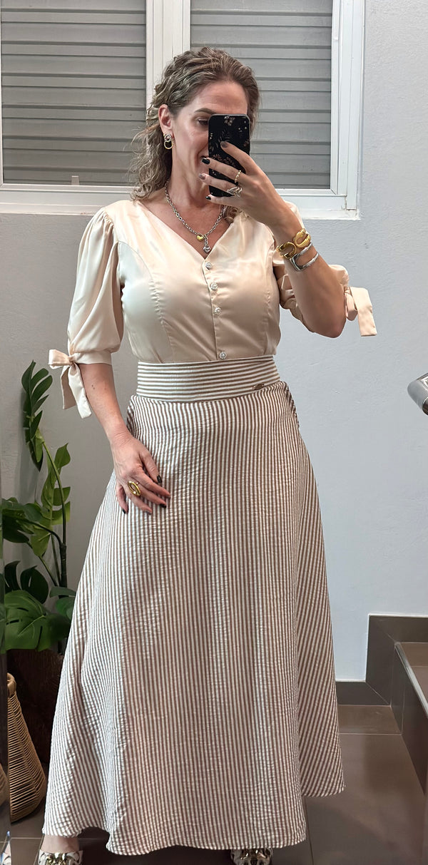 Striped Grace Skirt