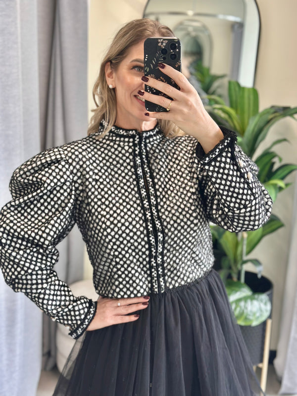 Dalmata Queen Cropped Jacket