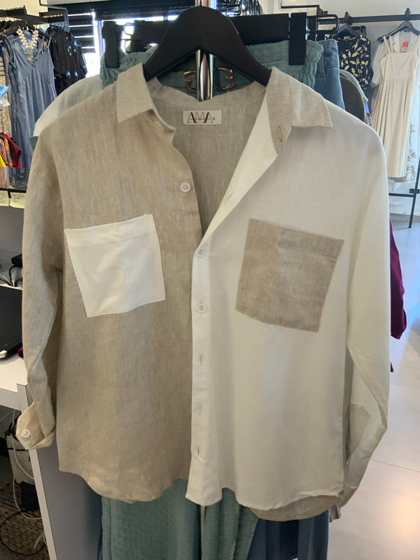 Linen Harmony Blouse