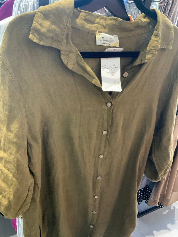 Firenze Linen Dress