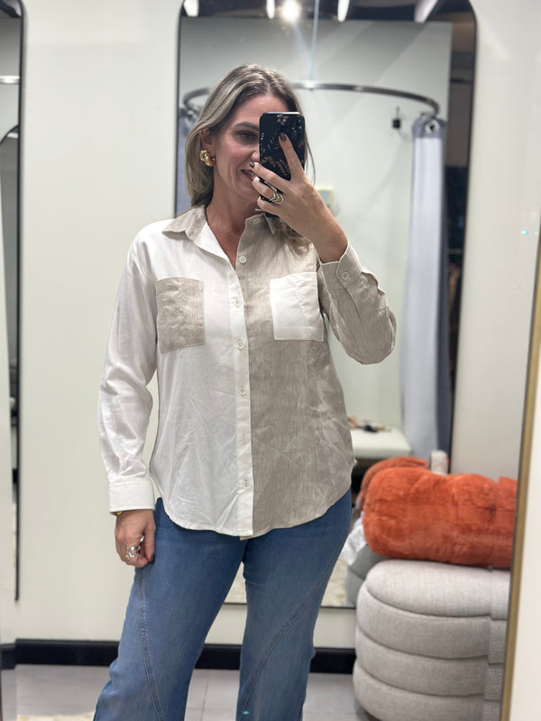 Linen Harmony Blouse