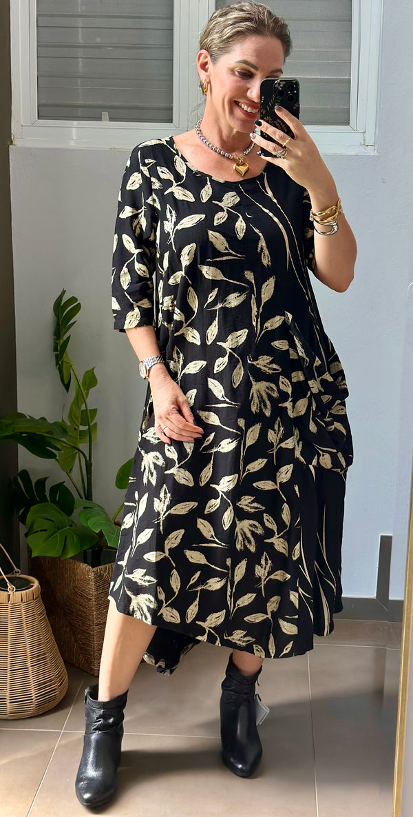 Golden Leaf Dress