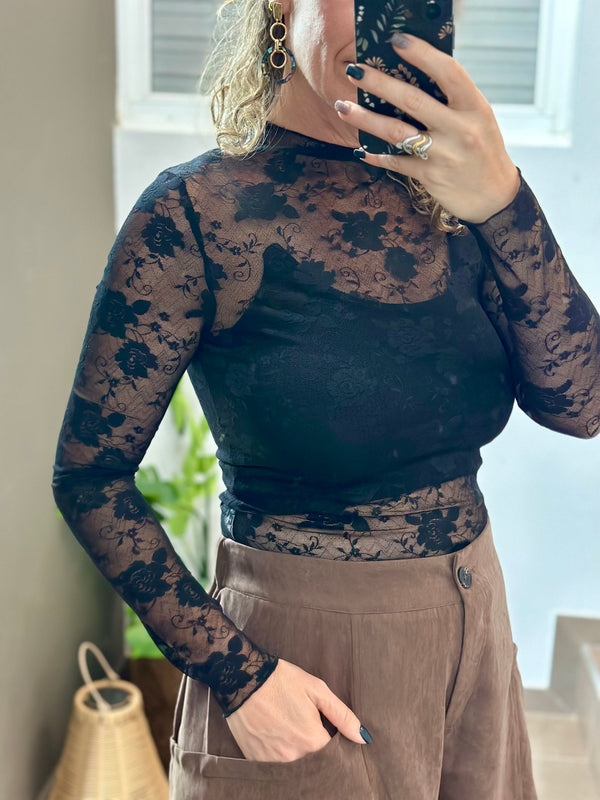 Night Lace Top