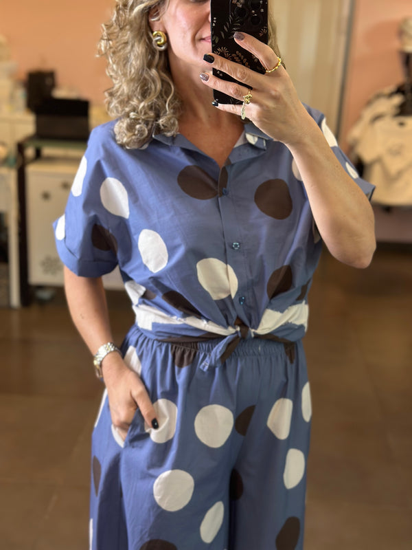 Polka Chic Blouse