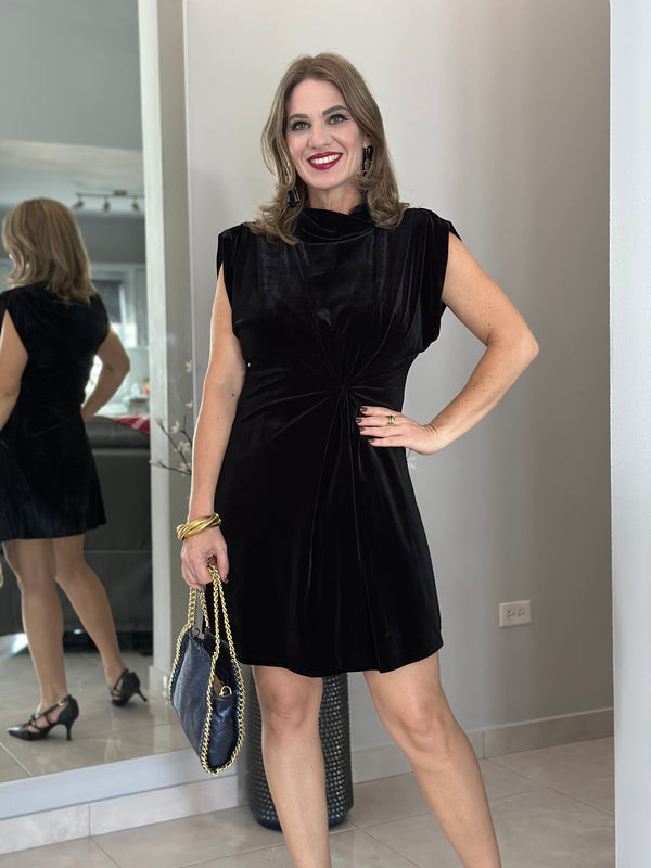 Danna Black Elegant Dress