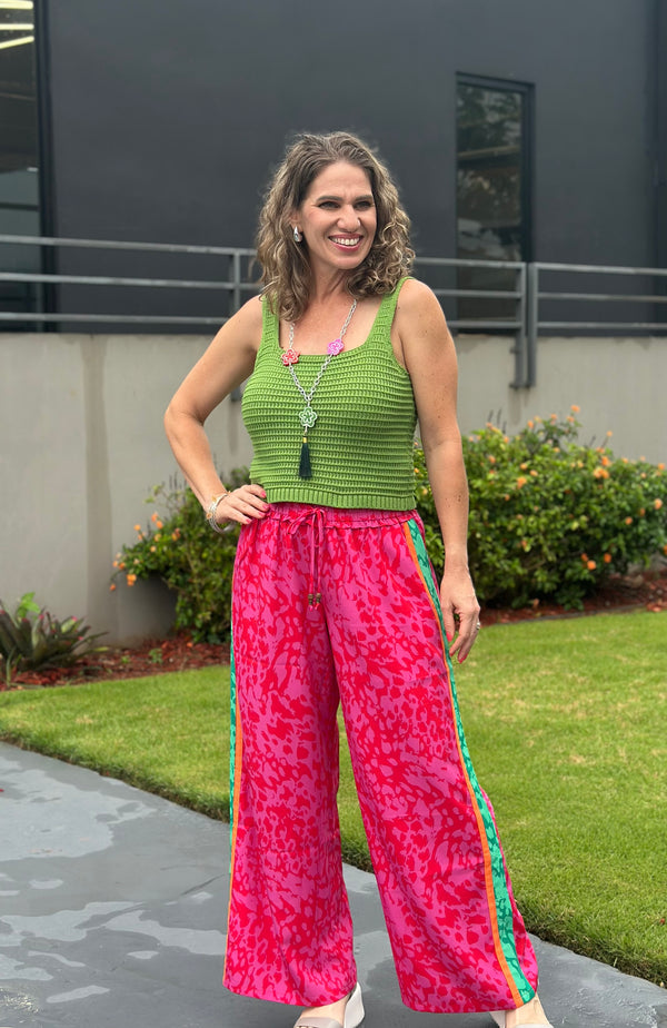 Jungle Pop Wide Pants
