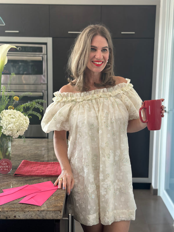 Lily Short White Dress