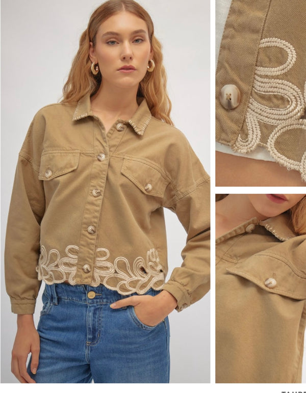 Khaki Elegance Jacket