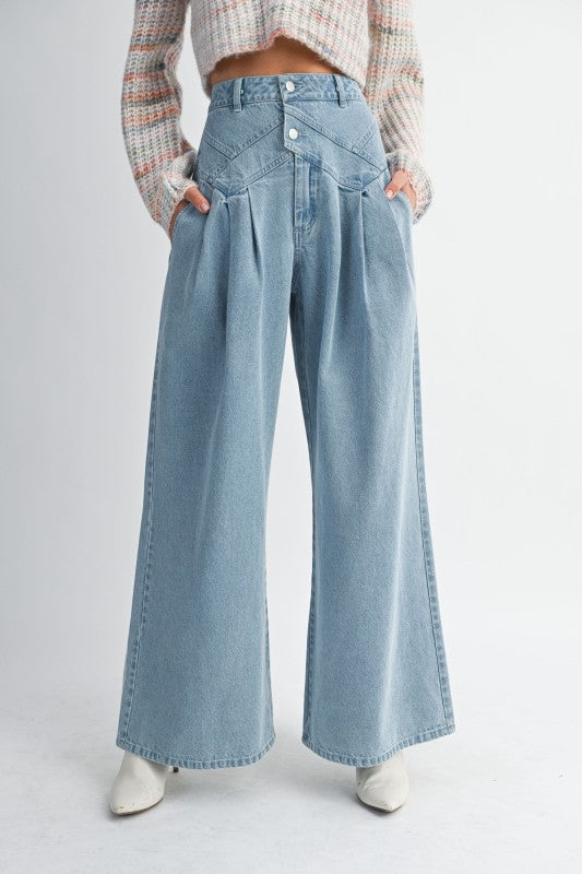 Denim Essence Palazzo