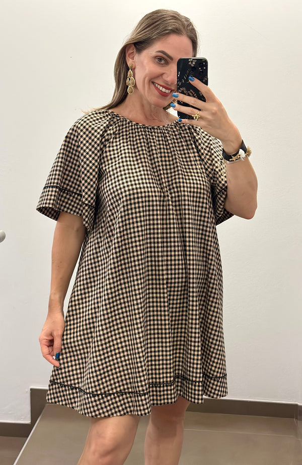 Gingham Breeze Dress