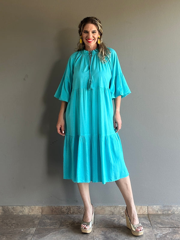 Jolly Turquoise Dress